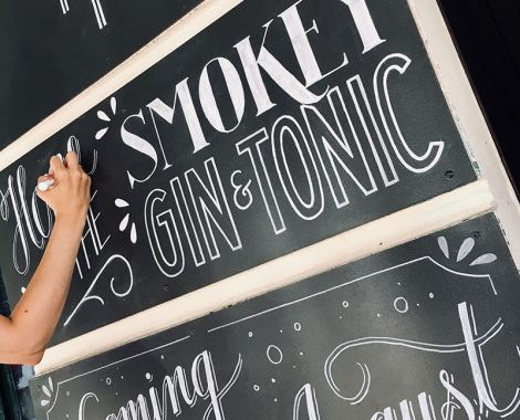 Chalkboard Design BRYK Bar