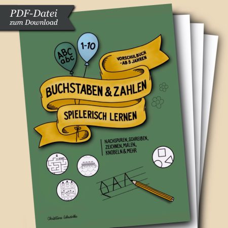 Buchstaben & Zahlen spielerisch lernen - 1