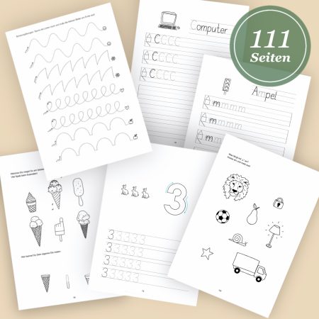 Buchstaben & Zahlen spielerisch lernen - 2